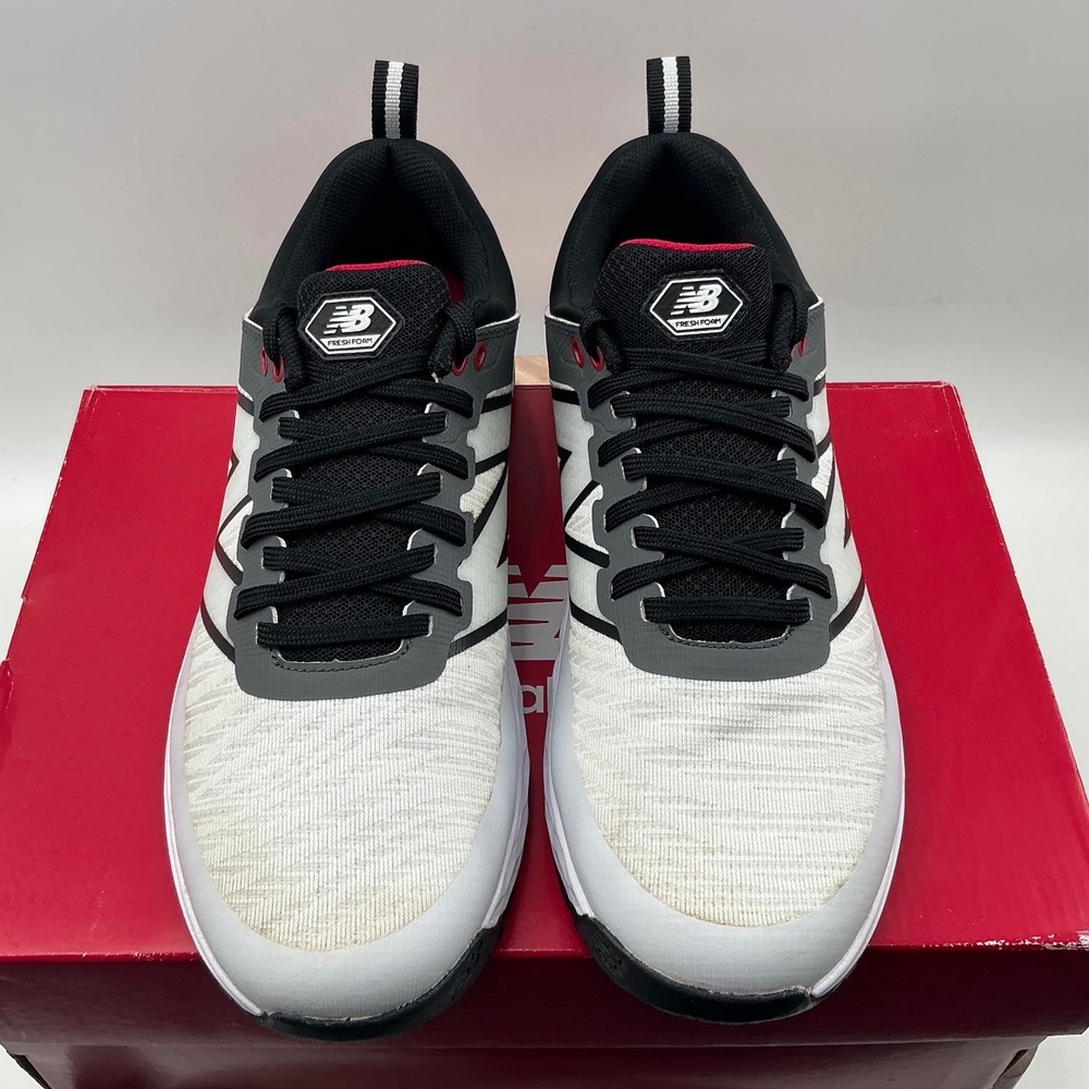New Balance Fresh Foam MG4100WK Mens Golf Shoes White Black Grey Size 11 D